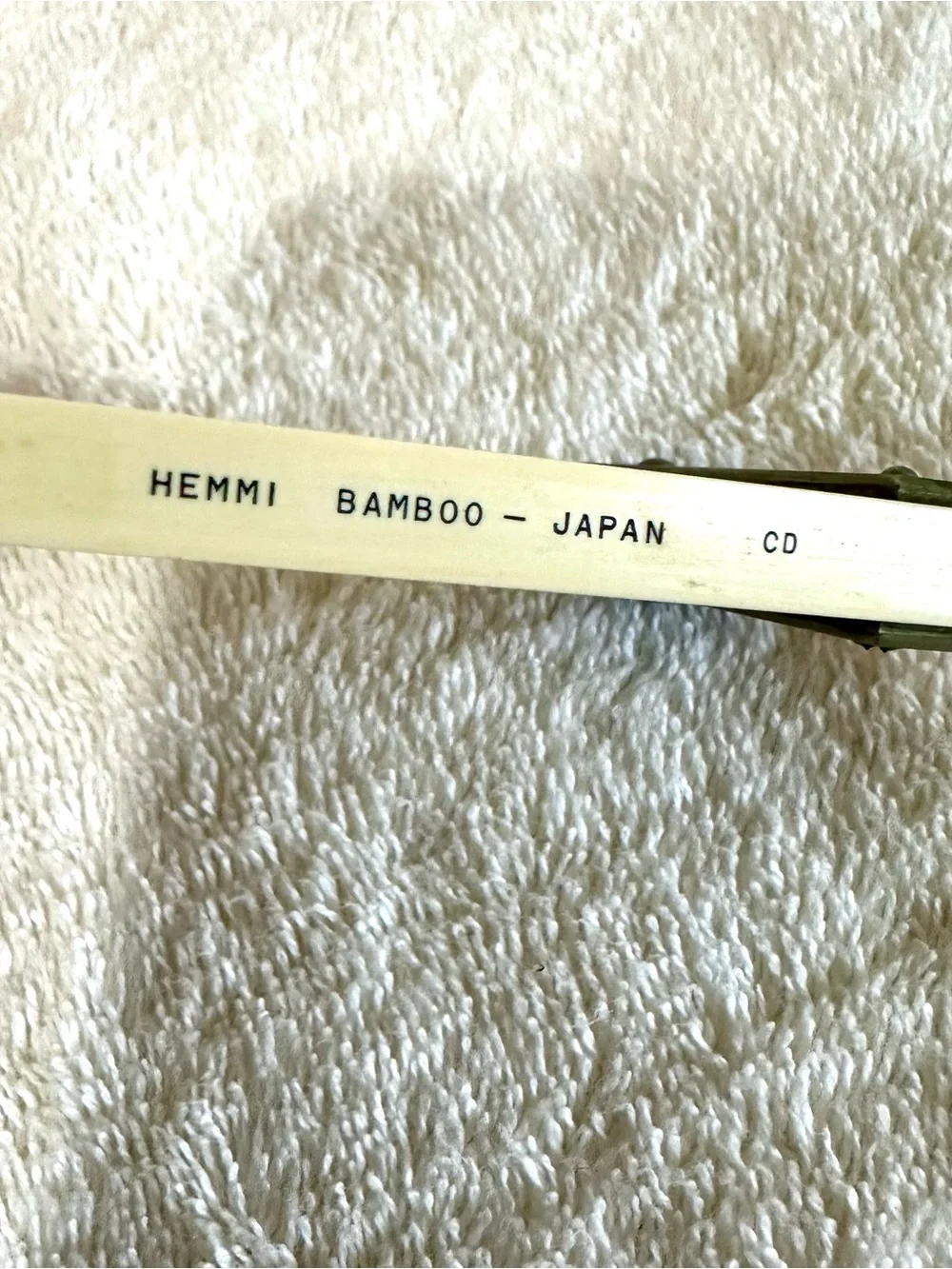 Vintage Post Versalog 1460 Bamboo Slide Rule Hemmi Japan W/ Broken Case